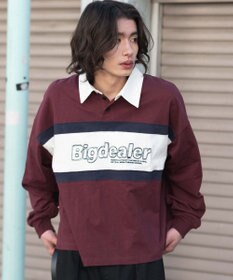 WEGO 【ユニセックス着用ITEM】ステッチロゴラガーシャツ