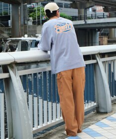 WEGO 【ユニセックス着用ITEM】サークルロゴBIG　T（LS）