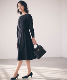 ANY SIS 【洗える】セレモニーダブルクロス ワンピース