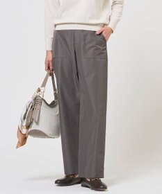 J.PRESS LADIES 【WEB限定カラーあり】TC ライトタンブラー ベイカー パンツ