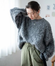 WEGO ブラッシュニットBIGプルオーバー