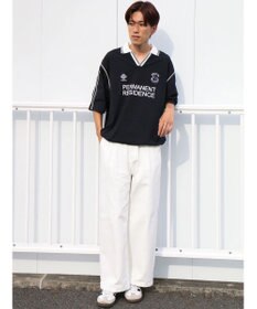 CRAFT STANDARD BOUTIQUE 接触冷感/UVカット/イージーケア/ストレッチ/ゲームシャツ-A