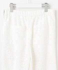 自由区 【カタログ掲載・洗える】フラワータイルレース パンツ