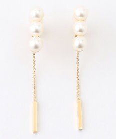 ANY 【WEB限定】パールチェーンイヤリング