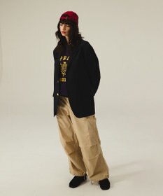 J.PRESS MEN 【J.PRESS ORIGINALS】【UNISEX】Wool Polyester Stretch Toropical 3B Blazer / Baggy Fit