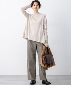 23区 S 【洗える】ピュアカシミヤ フレア ニット