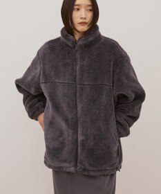 AMERICAN HOLIC スタンドカラーミニファーブルゾン