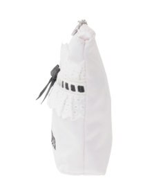 Maison de FLEUR コットンフリルポーチ