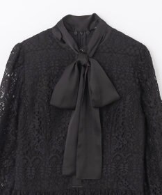 GRACE CONTINENTAL レースボウタイワンピース