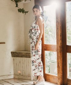 San-ai Resort（三愛水着楽園） 【SALE】ロングパンツセット水着　13L【Coral veil（コーラルヴェール）】