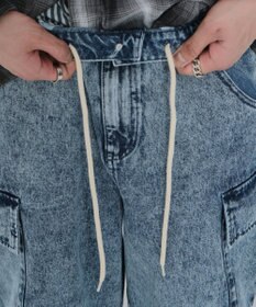 WEGO 2WAYマルチデニムカーゴパンツ