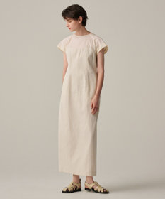 uncrave 【手洗い可】ライト チノ ワンピース（uncrave WHITE）