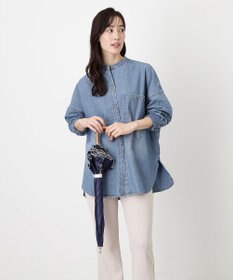 MOONBAT 【WEB限定/遮光率100%/遮熱/UV】POLO RALPH LAUREN（ポロ ラルフローレン）晴雨兼用日傘 ワンポイント ポロベア刺繍 フリル 長傘