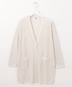 J.PRESS LADIES L 【洗える】Vis/Peスパーク ミディ丈 カーディガン