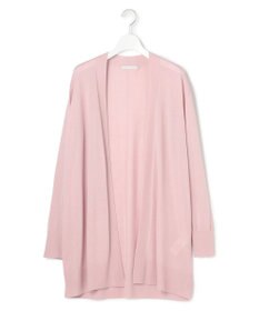 ICB L 【洗える】コンパクトファインウール ロングカーディガン