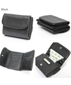 tsumori chisato CARRY ソフトレザー　折り財布　3つ折り 【シンプルなデザイン 本革のしなやかな風合い】