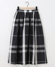 SHARE PARK LADIES メモリーチェックフレアスカート
