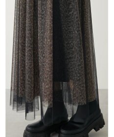 Green Parks ＳＥＴ２点　リバーシブルチュールスカート＋ペチスカート