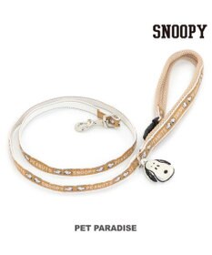 PET PARADISE スヌーピー リード  反射チャーム付き 《フェイス》ＳＭ 中型犬