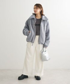 Green Parks 洗える　さがら刺しゅうロゴニットプル