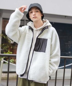 WEGO リバーシブルボアブルゾン