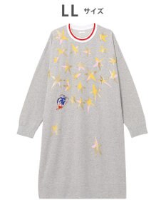 tsumori chisato SLEEP ツモリチサト チュニック 長袖 ルームウエア ミニ裏毛素材 レディース UNX565 /ワコール