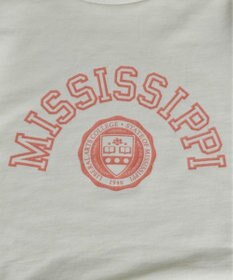 WEGO 【ANGIE VINTAGE】ピグメントカレッジロゴショートスウェット