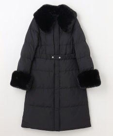 GRACE CONTINENTAL ファーパーツ付ロングダウン