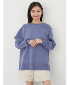 earth music&ecology サイドスリットルーズチュニック