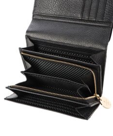 LANVIN en Bleu メラニー 二つ折り中Lファスナー財布