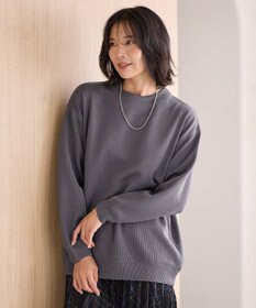 ANY L 【洗濯機可】ダブルフェイスジャージープルオーバー