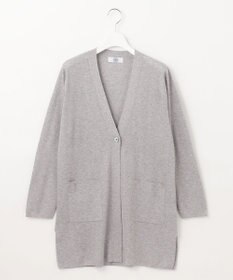 J.PRESS LADIES L 【洗える】Vis/Peスパーク ミディ丈 カーディガン