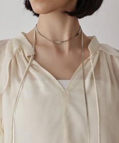 GRACE CONTINENTAL シフォンフレアブラウス