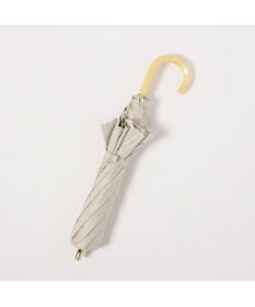 UNBILLION カシュネ cachenez / PUグレースフラワー刺繍トップレス2段折りたたみ傘