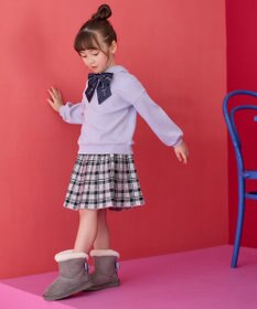 ANY KIDS フード付き ダンボール トレーナー