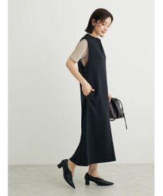 Green Parks キーネックダンボールジャンスカ