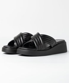 BONTRE 【BONTRE/ボントレ】パフィーステッチクロスサンダル/40351-US