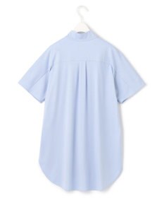 ICB 【WEB限定】ブラウスライクスムース スタンドカラーカットソー