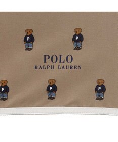 MOONBAT POLO RALPH LAUREN 折りたたみ傘 FLAG BEAR ツイル