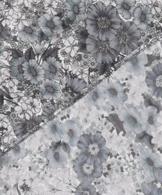 JOSEPH ABBOUD 【リバティ】ブラックレーベル リバティプリントシャツ