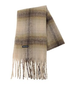 AMERICAN HOLIC チェックシャギーマフラー