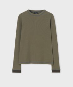 Paul Smith 【洗える】カラーステッチ リブ カットソー