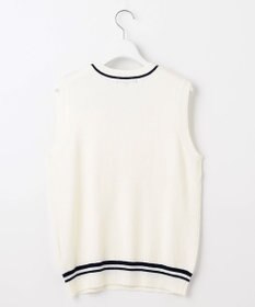 23区GOLF 【WOMEN】【洗える】ニットベスト