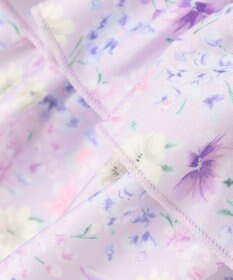 ANY KIDS ギンガムチェック×花柄セパレート水着