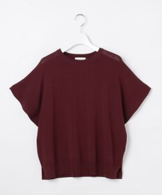 ANY SIS 【and GIRL掲載/アイスタッチ】フレンチスリーブ ニット