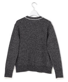 ICB L コットンツイスター クルーネックニット