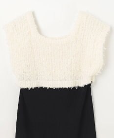 GRACE CONTINENTAL ツイーディーコンビニットワンピース