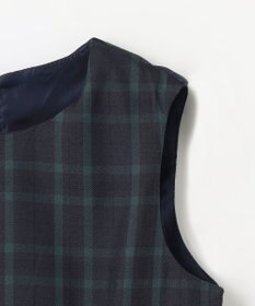 ANY KIDS チェック ジャンパースカート