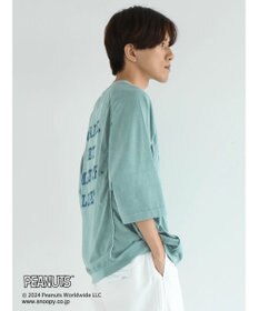 CRAFT STANDARD BOUTIQUE 【ユニセックス】PEANUTS/スヌーピー 切り替えTシャツ