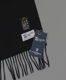 AURORA 【Johnstons of Elgin（ジョンストンズ オブ エルガン）】 カシミヤ100％起毛無地マフラー